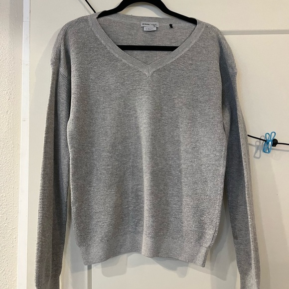 Prana Sweaters - Prana Gray Knit Sweater Womens Small
